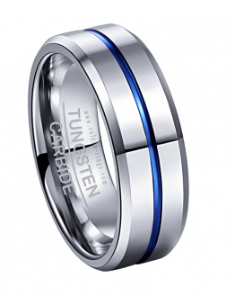 koro anneau carbure de tungstene collection classic vulcan-rings