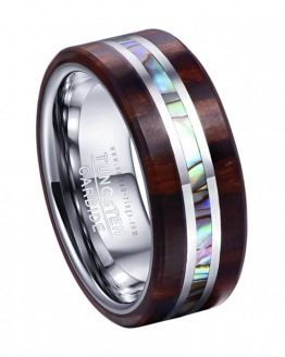 mahavura anneau carbure de tungstene collection classic vulcan-rings