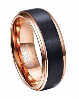 nazco anneau carbure de tungstene collection gold vulcan-rings