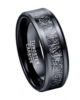 sabalan anneau carbure de tungstene collection black vulcan-rings