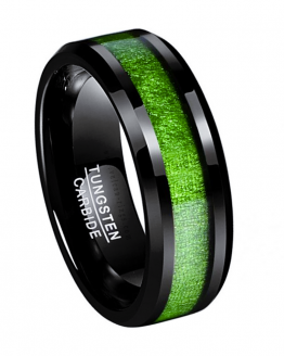 tianshan anneau carbure de tungstene collection black vulcan-rings